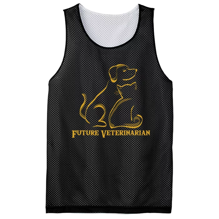 Future Veterinarian Gift Fun Vet Student Gift Mesh Reversible Basketball Jersey Tank