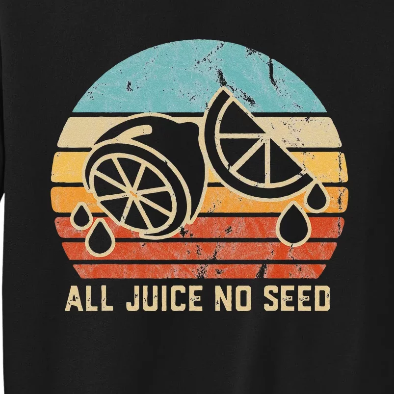 Funny Vasectomy Gifts All Juice No Seed Sweatshirt