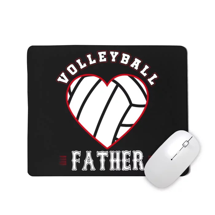 Father Volleyball Gifts Funny Father's Day Sports Lover Dad Mousepad