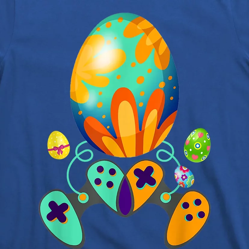 Funny Video Game Gift Easter Eggs Gaming Console Control Funny Gift T-Shirt