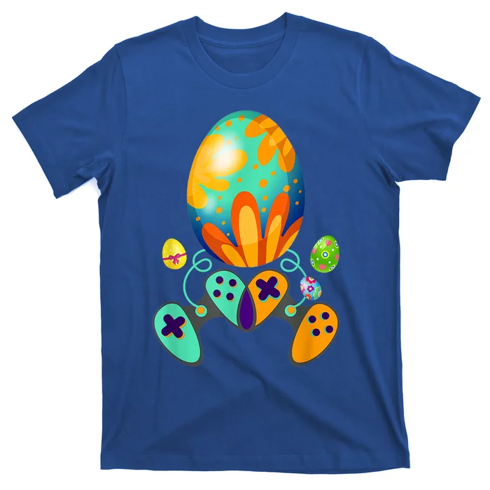 Funny Video Game Gift Easter Eggs Gaming Console Control Funny Gift T-Shirt