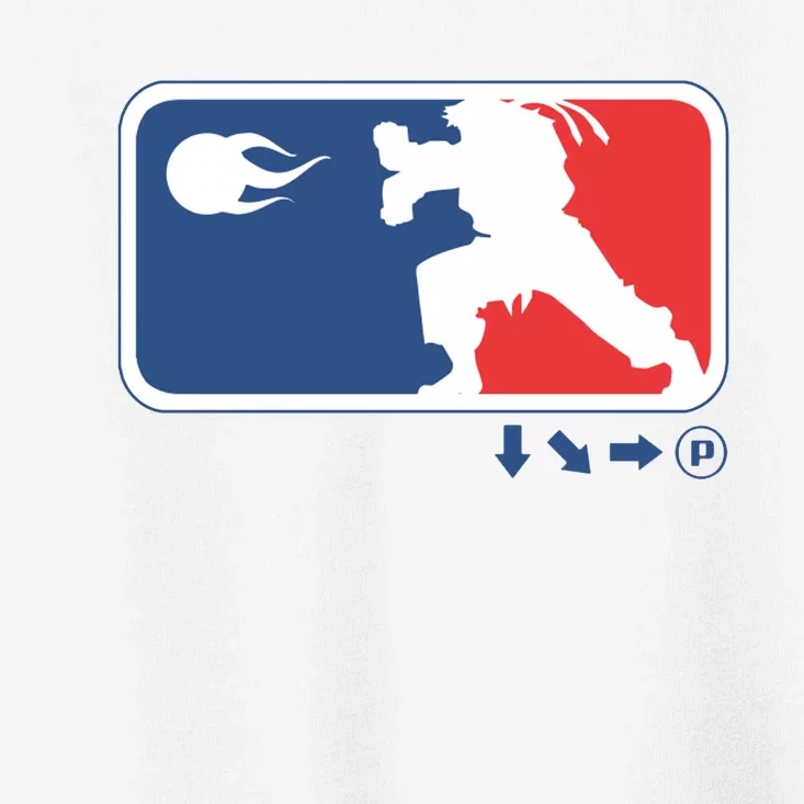 Fighters Video Game League Player Logo Toddler T-Shirt