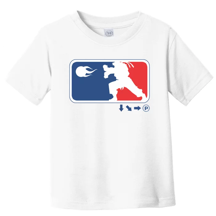 Fighters Video Game League Player Logo Toddler T-Shirt