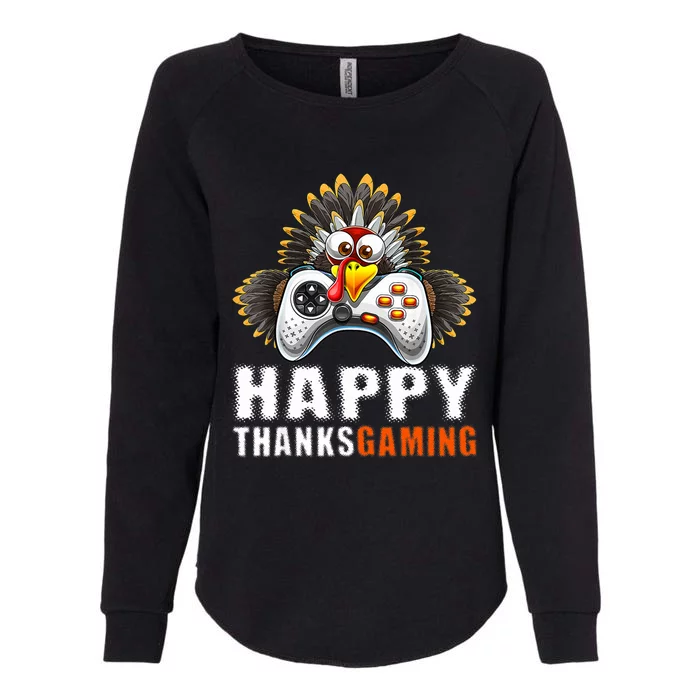 Funny Video Game Console Turkey Thanksgiving Gamers Gaming Womens California Wash Sweatshirt