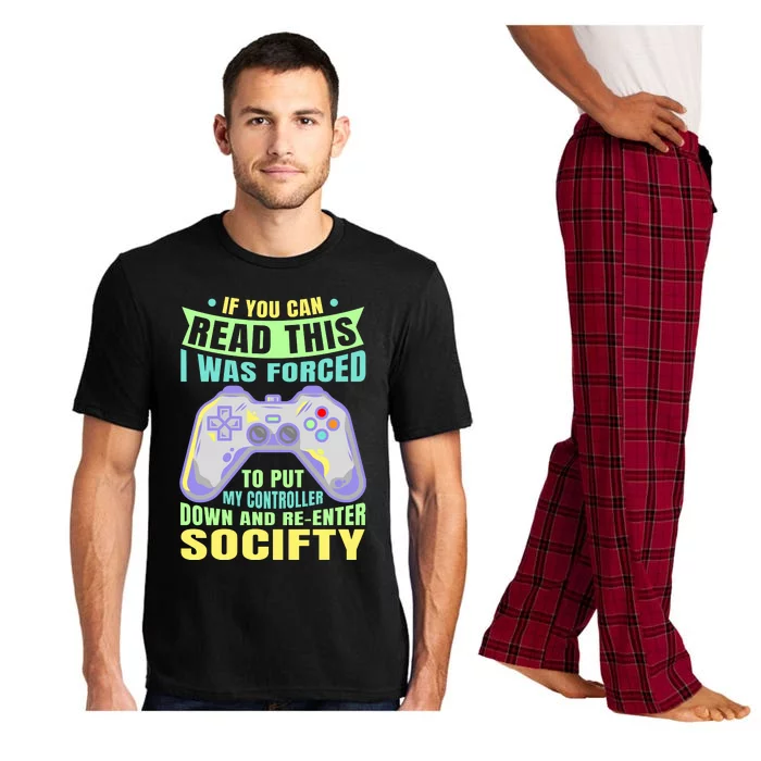 Funny Video Game Lover Geeky Gamer Nerd Gamer Gaming Addict Pajama Set