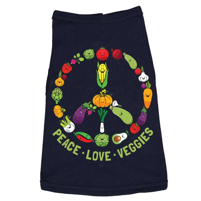 Funny Vegetarian Gift Men Women Cool Vegan Veggie Veganism Doggie Tank