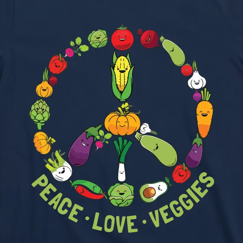 Funny Vegetarian Gift Men Women Cool Vegan Veggie Veganism T-Shirt