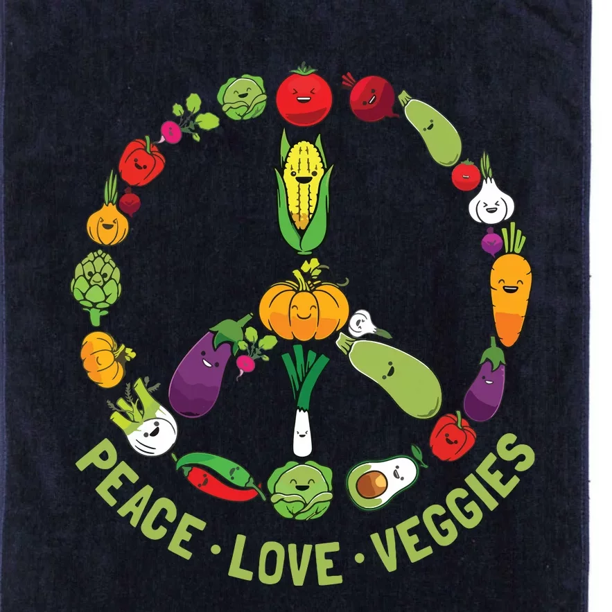 Funny Vegetarian Gift Men Women Cool Vegan Veggie Veganism Platinum Collection Golf Towel