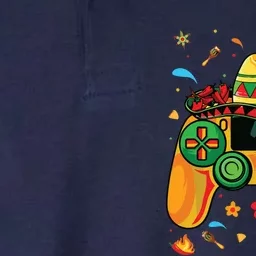 Funny Video Gamer Cinco De Mayo Let's Fiesta Party Softstyle Adult Sport Polo