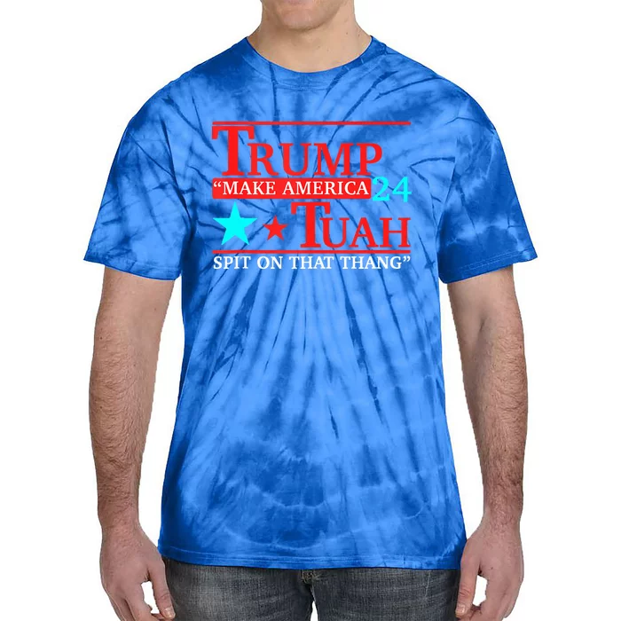 Funny Viral Humor Meme Video Girl 24 Trump Tua Tie-Dye T-Shirt