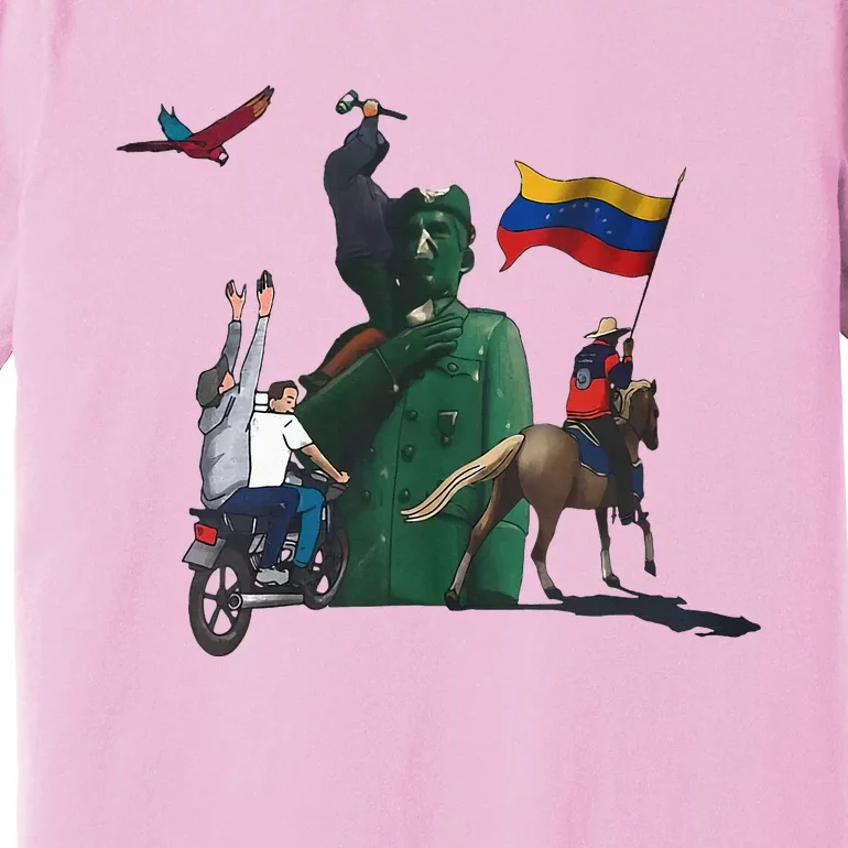 Free Venezuela Hasta El Final Abajo Cadenas Premium T-Shirt