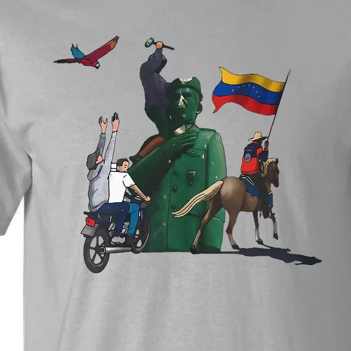 Free Venezuela Hasta El Final Abajo Cadenas Tall T-Shirt