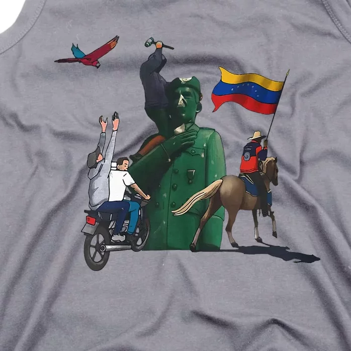 Free Venezuela Hasta El Final Abajo Cadenas Tank Top