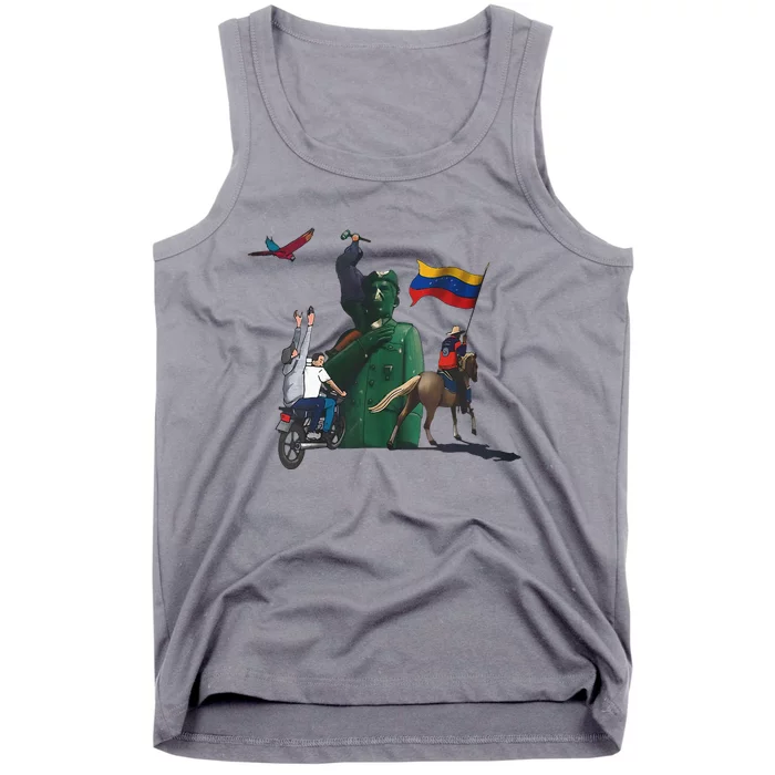 Free Venezuela Hasta El Final Abajo Cadenas Tank Top