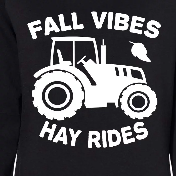 Fall Vibes Hay Rides Season Womens California Wash Sweatshirt