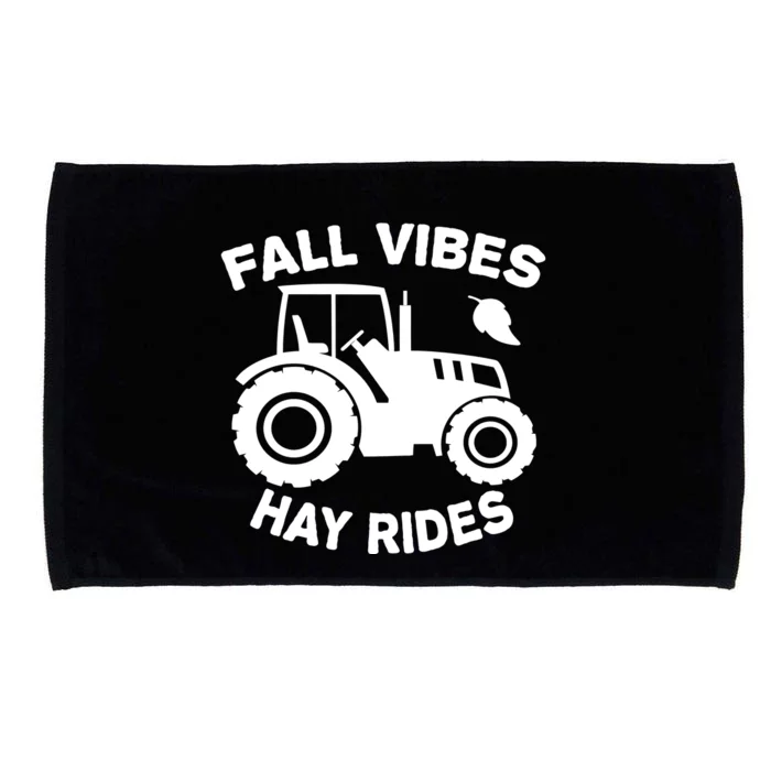 Fall Vibes Hay Rides Season Microfiber Hand Towel