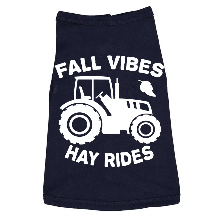 Fall Vibes Hay Rides Season Doggie Tank