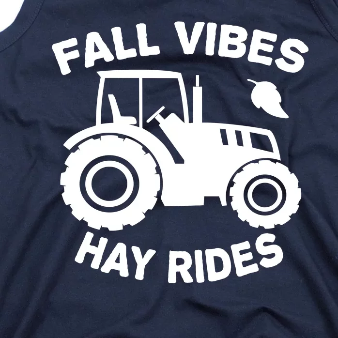 Fall Vibes Hay Rides Season Tank Top