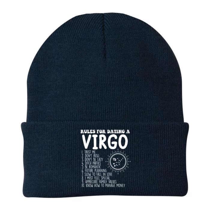 Funny Virgo Horoscope Rules For Dating A Virgo Zodiac Gift Knit Cap Winter Beanie