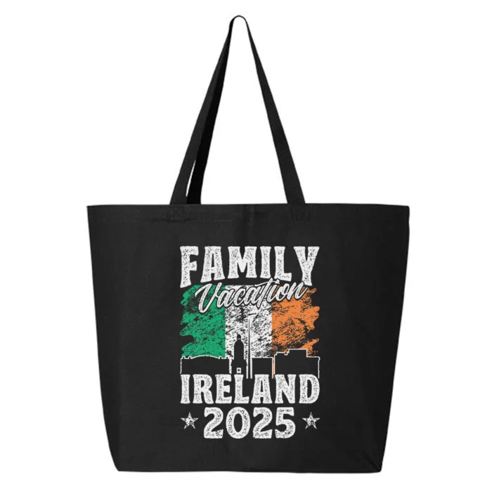 Family Vacation Ireland 2025 Beach Summer Vacation 25L Jumbo Tote