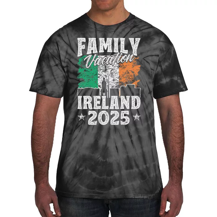 Family Vacation Ireland 2025 Beach Summer Vacation Tie-Dye T-Shirt