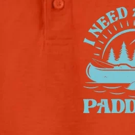 Funny Vintage I Need A Good Paddling Canoe Kayak Fan Dry Zone Grid Performance Polo