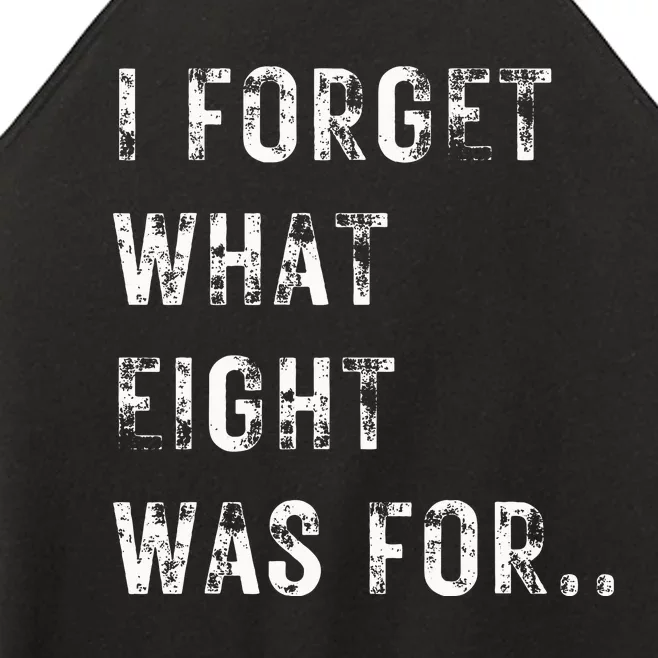 Funny Violent I Forget What 8 Was For Kiss Off Femmes Fans Women’s Perfect Tri Rocker Tank