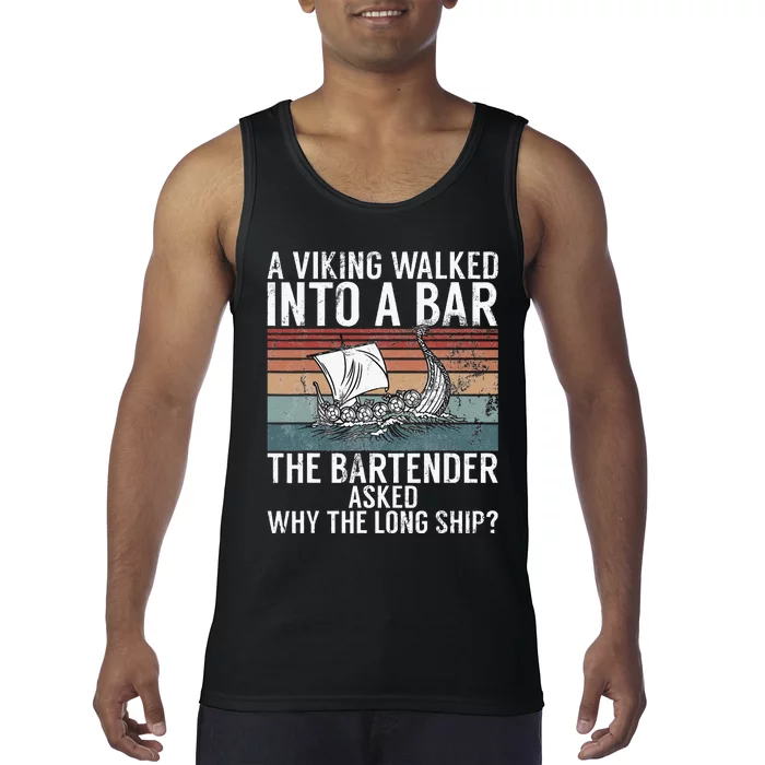 Funny Viking Joke Viking Tank Top