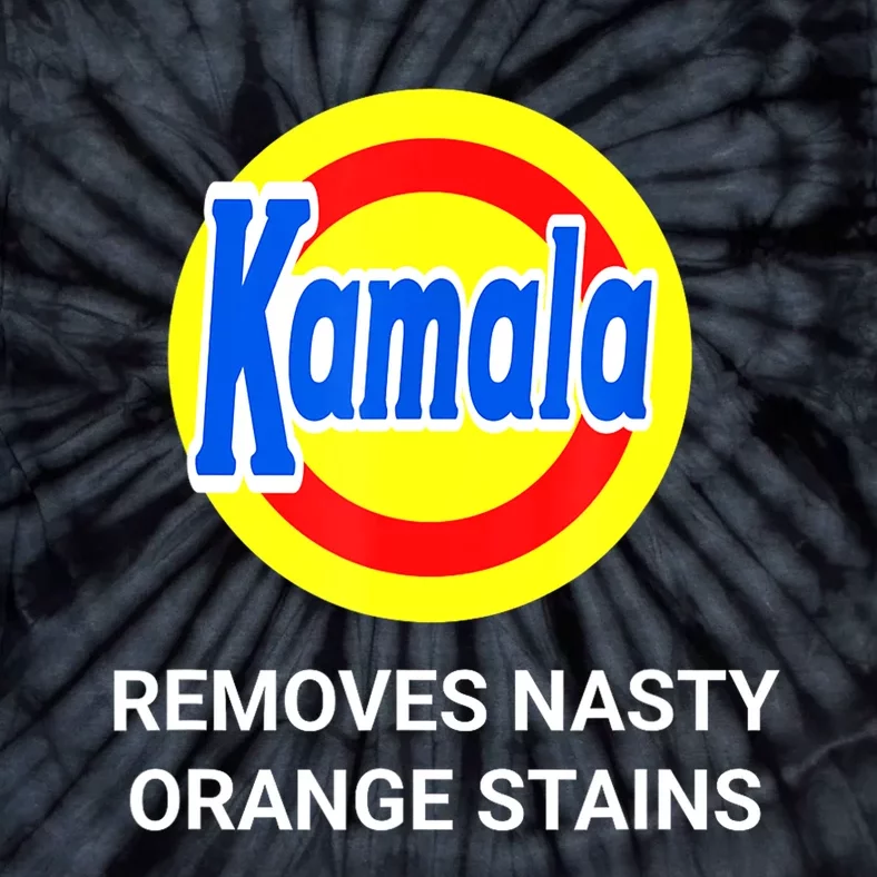 Funny Vote Kamala Harris 2024 Removes Nasty Orange Stains Gift Tie-Dye T-Shirt