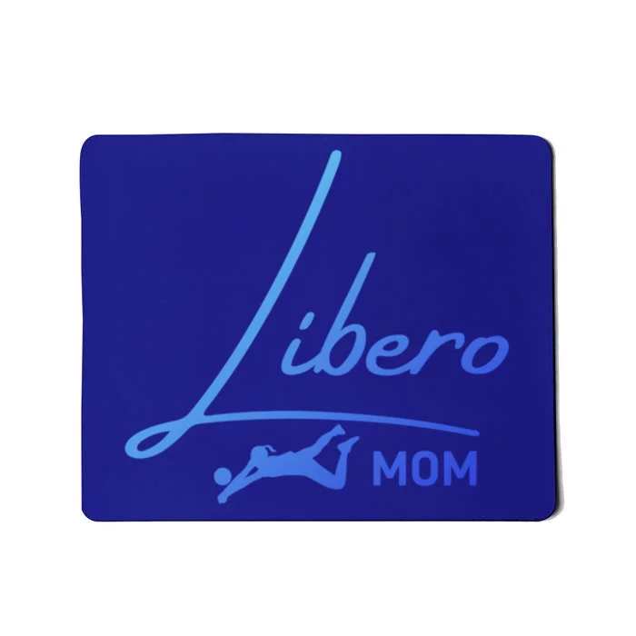 Fun Volleyball Libero Mom Graphic Gift Mousepad