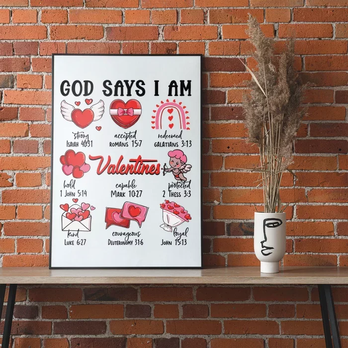 Funny Valentines Love Gift Cute Poster