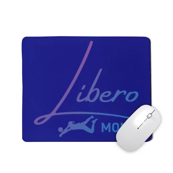 Fun Volleyball Libero Mom Graphic Gift Mousepad