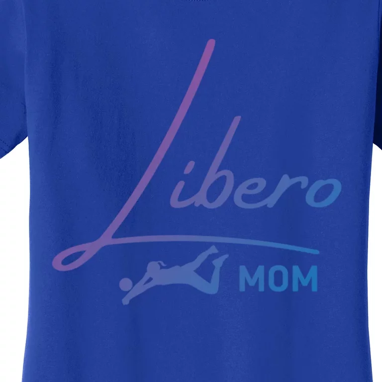 Fun Volleyball Libero Mom Graphic Gift Women's T-Shirt