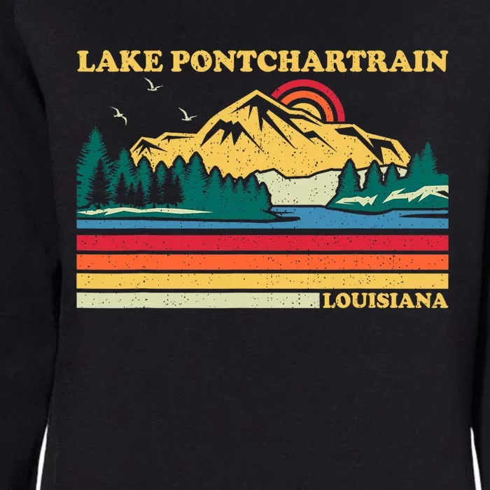 Family Vacation Louisiana Pontchartrain Lake Womens California Wash Sweatshirt