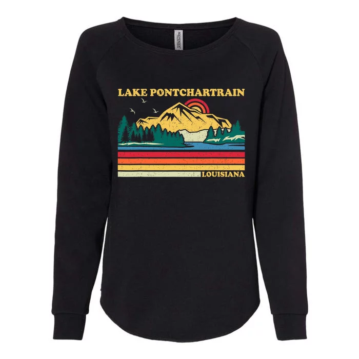 Family Vacation Louisiana Pontchartrain Lake Womens California Wash Sweatshirt