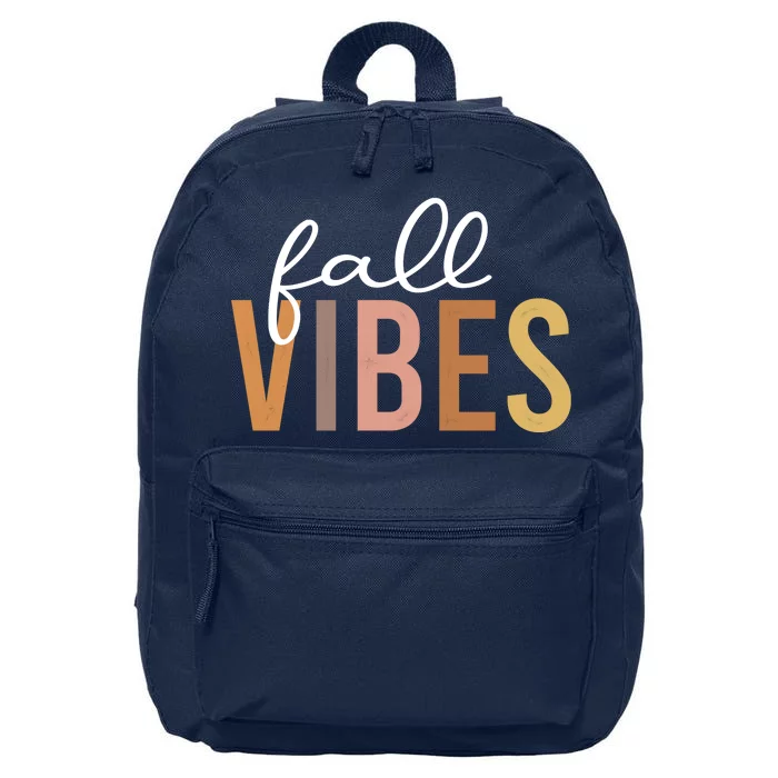 Fall Vibes Love Autumn Season 16 in Basic Backpack