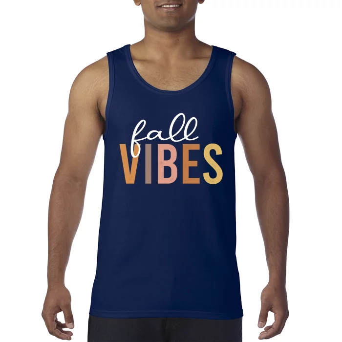 Fall Vibes Love Autumn Season Tank Top