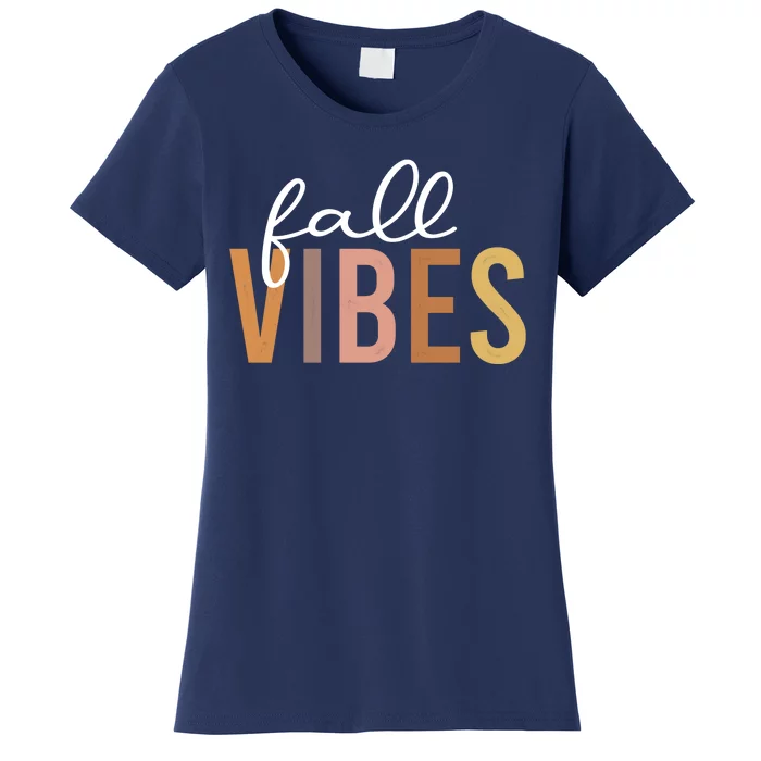 Fall Vibes Love Autumn Season Women's T-Shirt