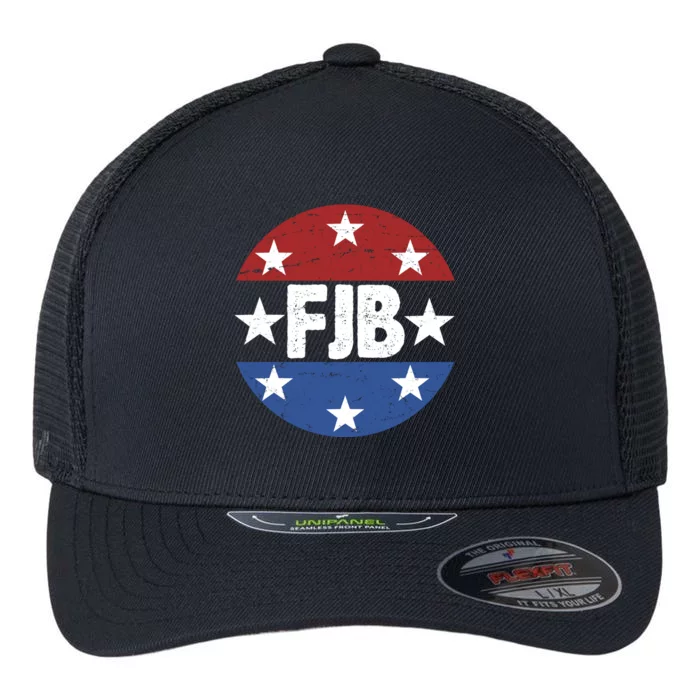 FJB Vintage Logo F Joe Biden Flexfit Unipanel Trucker Cap