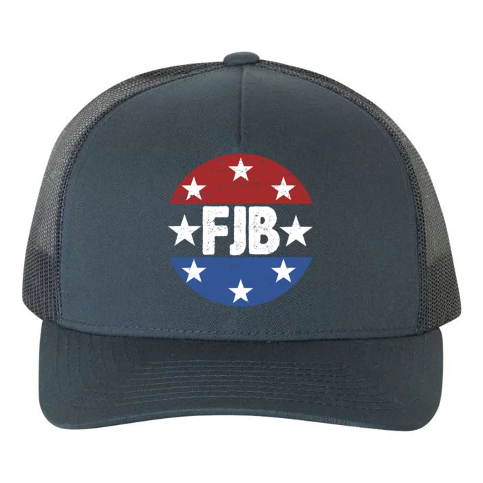 FJB Vintage Logo F Joe Biden Yupoong Adult 5-Panel Trucker Hat