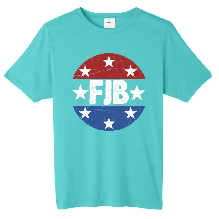 FJB Vintage Logo F Joe Biden ChromaSoft Performance T-Shirt