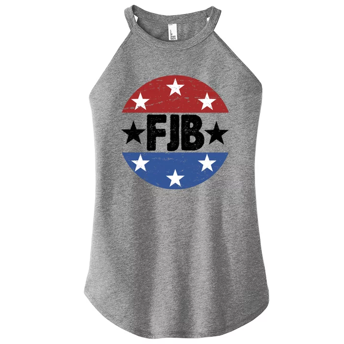 FJB Vintage Logo F Joe Biden Women’s Perfect Tri Rocker Tank