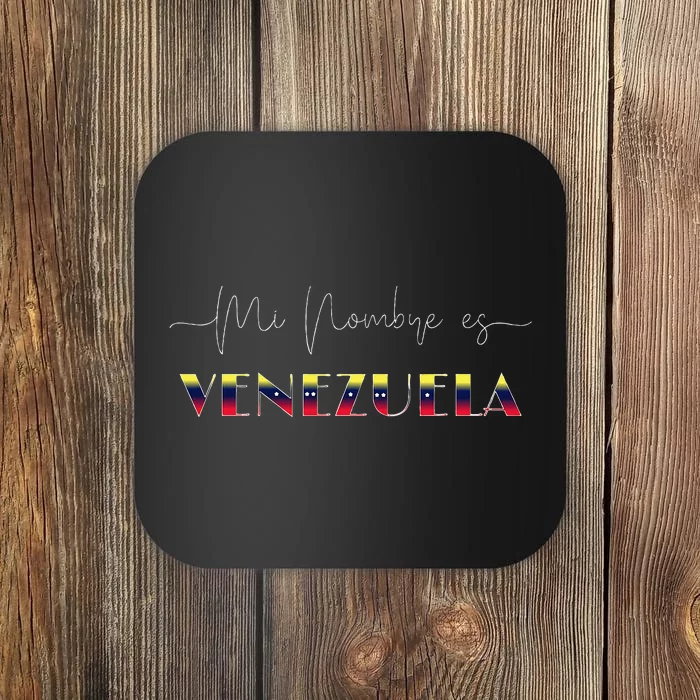 Franela Venezuela Libre Mi Nombre Es Venezuela Venezuelan Coaster