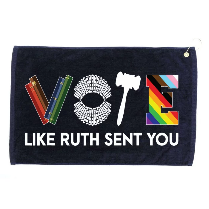 Funny Vote Like Ruth Sent You Gavel Feminists Lgbt Pride Grommeted Golf Towel