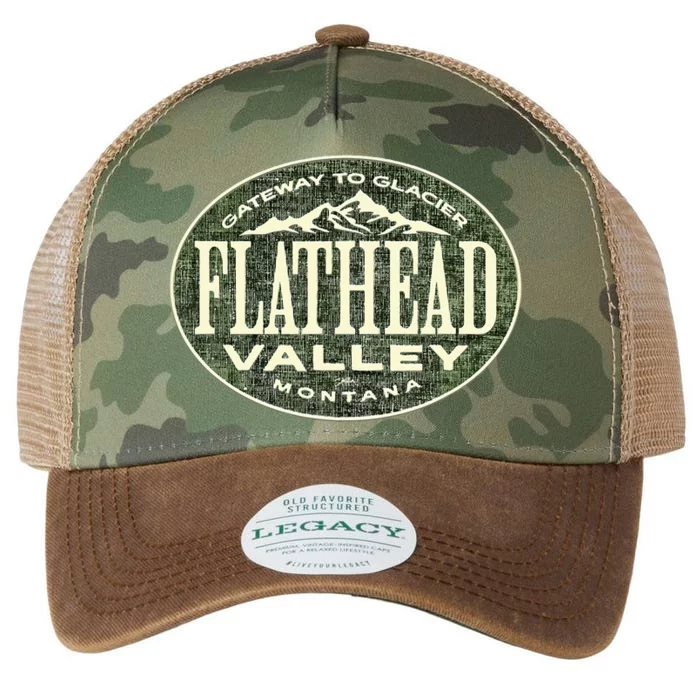 Flathead Valley Montana Legacy Tie Dye Trucker Hat