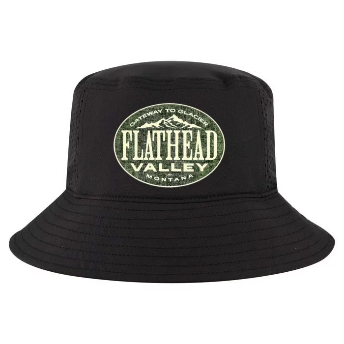 Flathead Valley Montana Cool Comfort Performance Bucket Hat