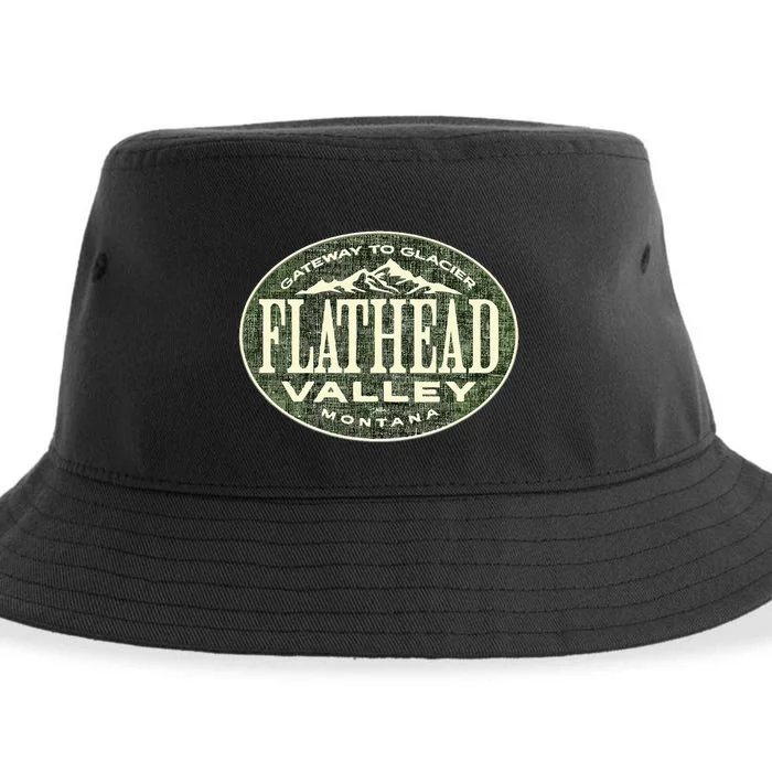 Flathead Valley Montana Sustainable Bucket Hat