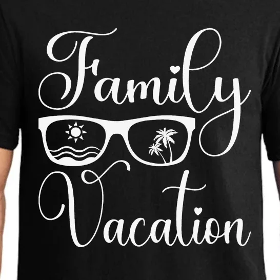 Family Vacation Matching summer trip Pajama Set