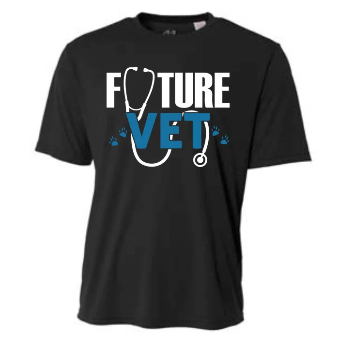 Future Vet Medical Animal Doctor Veterinary Students Great Gift Cooling Performance Crew T-Shirt