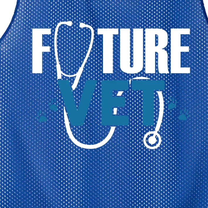 Future Vet Medical Animal Doctor Veterinary Students Great Gift Mesh Reversible Basketball Jersey Tank